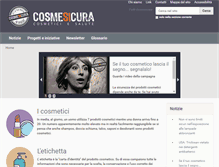Tablet Screenshot of cosmesicura.org